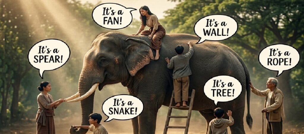 Blind men and an elephant